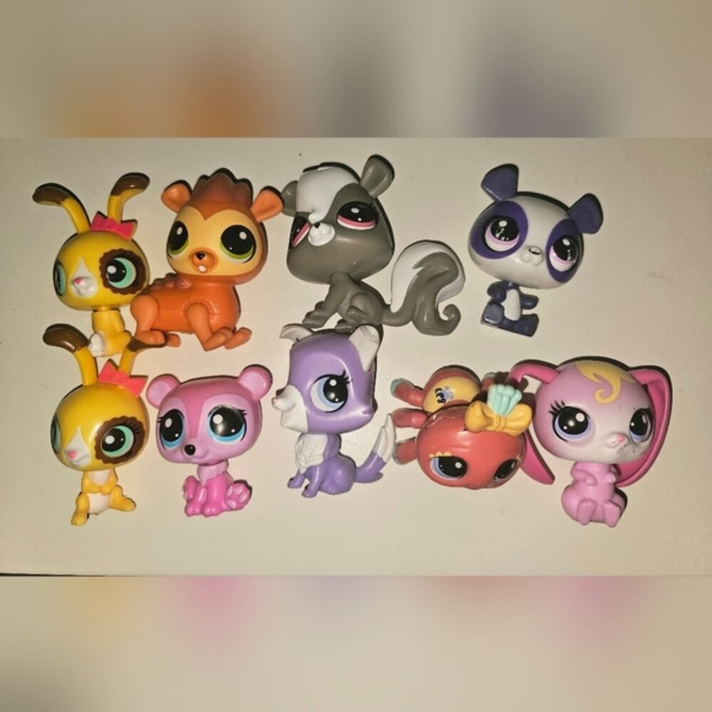 Littest Pet Shop Bobble Head Lot